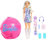 Mattel Barbie Team Roll & Reveal popsztár énekes baba diszkógömbben (JMK19) - morzsajatekbolt