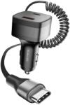 Jellico HX13 autós töltő PD 30W 1xUSB-C + 1xUSB QC3.0 fekete