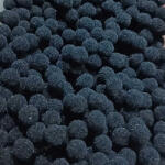  Pom-Pom Fekete 1 cm-es 50db/csomag