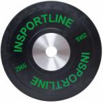 inSPORTline Gumis súlytárcsa insportline bumper plate 25 kg 50 mm (ISL-10381/szines)