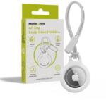 Mobile Origin Поликарбонатов кейс с връзка за Apple AirTag - Mobile Origin A1 AirTag Loop Case Holder (бял) (MO-ALCH-WHT-A1)