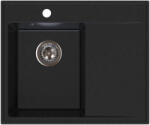 FERRO Stampo gránit mosogató 60x50 cm szürke/grafit/onix DRGS-L/50/60BA (DRGSL5060BA)