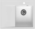 FERRO Stampo gránit mosogató 60x50 cm fehér DRGS-R/50/60WH (DRGSR5060WH)