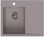 FERRO Stampo gránit mosogató 60x50 cm barna DRGS-L/50/60TU (DRGSL5060TU)