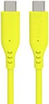 PremiumCord Silicone USB-C 60W 480Mbps Yellow 1, 5 m Cablu USB (KU31SA15Y)