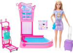 Mattel Barbie Malibu utazó baba reptéri kiegészítőkkel (JMJ49) - jatekbirodalom