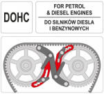 YATO Univerzális vezérlés rögzítő DOHC (Diesel és benzin) YT-06008 (P-YT-06008)