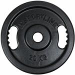 inSPORTline öntöttvas olimpiai súlytárcsa insportline castblack ol 20 kg (ISL-24266/szines)