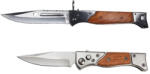 Depox Set cutit de vanatoare automat 16.5 cm si briceag AK-47, 34 cm, teaca inclusa (1718)