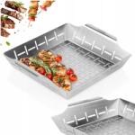 Artemis Grillkosár Hús Grillezéshez Zöldség Acél Perforált 27 cm (VD-489422)