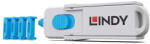Lindy 4xHDMI port Blocker blue (LY-40320) - qwerty-vision