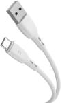 Lemontti Cablu Lemontti Fast Charge 1.2m, alb (LEMCUTYPC12A)
