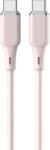 Lemontti Cablu Lemontti Fast Charge 1.2m, 60W roz (LEMCPSTCF60R)