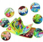  Montessori Érzékszervi Füzet 3D Farm Oktatási Filc Könyv (Bomevarica6986)