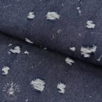  JEANS DENIM 6 OZ Big Holes dark blue