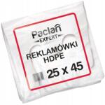 Paclan Reklámtáska Eldobható füles strapabíró tekercs 5kg teherbírás