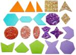 Tickit Forme colorate cu sclipici Tickit, 21 buc (5060155731056)