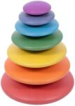 Tickit Jucărie discuri din lemn Rainbow Wooden Buttons Tickit (5060138829299)