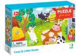 Dodo Toys Puzzle Dodo Toys Vacuțe și capre, 30 piese (4823115912237)