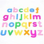 Tickit Set litere transparente Rainbow Letters Tickit, 26 buc (5060138820388)
