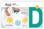 QUUT Meduze antiderapante pentru baie Quut Grippi, 8 piese (5425031173656)