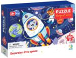 dodo Puzzle educativ Dodo Toys Călătorie prin spațiu, 30 piese (4820198243104) Puzzle