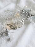 CottonCord Ezüst Angyalszárnyak Tükör plexi Glamour Diy Angyal Mintás 21 10 X 6cm (CottonCord)