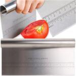 Memfis Spatula Kaparó Spatula Tortavágó Kés 22 Cm-es Beosztással (SZPATUŁKA DO CIAST TORTÓW Z PODZIAŁKĄ MEMFLOW)