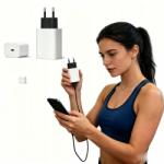 Google Hálózati töltő 30W Usb-c töltő Pixel 8 8 Pro készülékhez (Bomevarica6849)