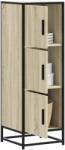 vidaXL Dulapuru Stejar Sonoma 35, 5x35x106, 5 cm lemn si metal prelucrat GartenMobel Dekor (849065) Comoda