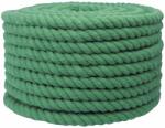 vidaXL Sfoara Verde 1, 6 x 1, 6 x 2500 cm Bumbac GartenMobel Dekor (42011968)