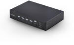 StarTech . com P4AD122M-KVM-SWITCH, 3840 x 2160 pixelek, 4K Ultra HD, 36 W, Fekete (P4AD122M-KVM-SWITCH)