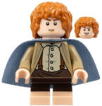  Samwise Gamgee (Sam) - Dark Tan Jacket, Sand Blue Cape / Csavardi Samu sötét kabát lord of the rings/ gyűrűk ura lego figura (lor113)