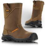 VM Footwear EDINBURGH 5180-S3 / Félbokára érő, szigetelt biztonsági bakancs, S3 SRC Cl - barna, 44 (5180-S3-44)