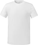 JERZEES 470M ECO PREMIUM / Uniszex biopamut rövid ujjú póló - fehér XL (09470M00104)