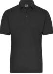 Daiber JN 1806 / Férfi elasztikus biopamut pólóing - fekete 4XL (02180600214)