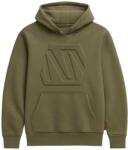 BENNON BENNON AURORA SWEATSHIRT KHAKI / Kenguruzsebes kapucnis pulóver - khaki S (1145170050-S 44-46)