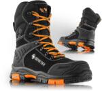 VM Footwear UTAH 7590-S7L / Biztonsági féllábszárvédő S7L FO HRO S, GORE-TEX® membránnal - fekete/narancssárga 41 (7590-S7L-41)