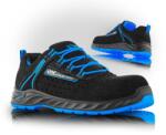 VM Footwear VM FOOTWEAR CAROLINA 2235-S1P / Biztonsági cipő S1P fém alkatrészek nélkül - fekete/kék 42 (2235-S1P-42)