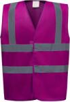 Yoko hi-vis hvw100 / Предпазна жилетка - малинов цвят xl (79w10057504)