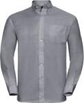 Russell Athletic 932m / Мъжка тениска с дълъг ръкав - сребриста 6xl (11932m64016)