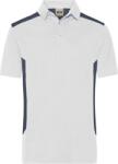 Daiber JN 1826 / Férfi munkás pólóing - fehér/karbon 6XL (021826i9816)