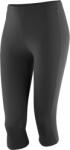 Spiro S 284F / Női capri leggings - fekete XXL (29284F00205)