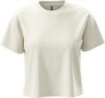 Next Level Apparel N 7610 / Дамски къс топ от плътен памук - цвят костен M (087610alx02)