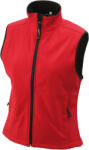 Daiber JN 138 / Női 3 rétegű softshell mellény - piros L (02013800403)