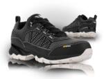 VM Footwear MISSISSIPPI 4755-S1P / Biztonsági bakancs S1P, bőr és textil kombinációjú - fekete, 36 (4755-S1P-36)