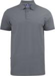 ProJob 2021 PIQUE POLO/Férfi piké pólóing vastag pamutból - szürke 4XL (64202107614)