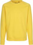 Neutral O 63001 / Uniszex bio raglan pulóver - sárga XL (77630120004)