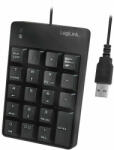 Logilink Billentyűzet USB csatlakozással, 19 gomb (ID0184)