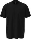 Next Level Apparel N 7200 / Uniszex oversized póló vastag pamutból - fekete XL (08720000204)